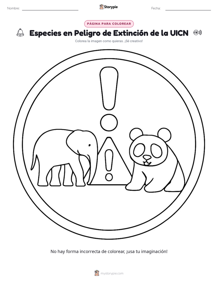 Página para Colorear