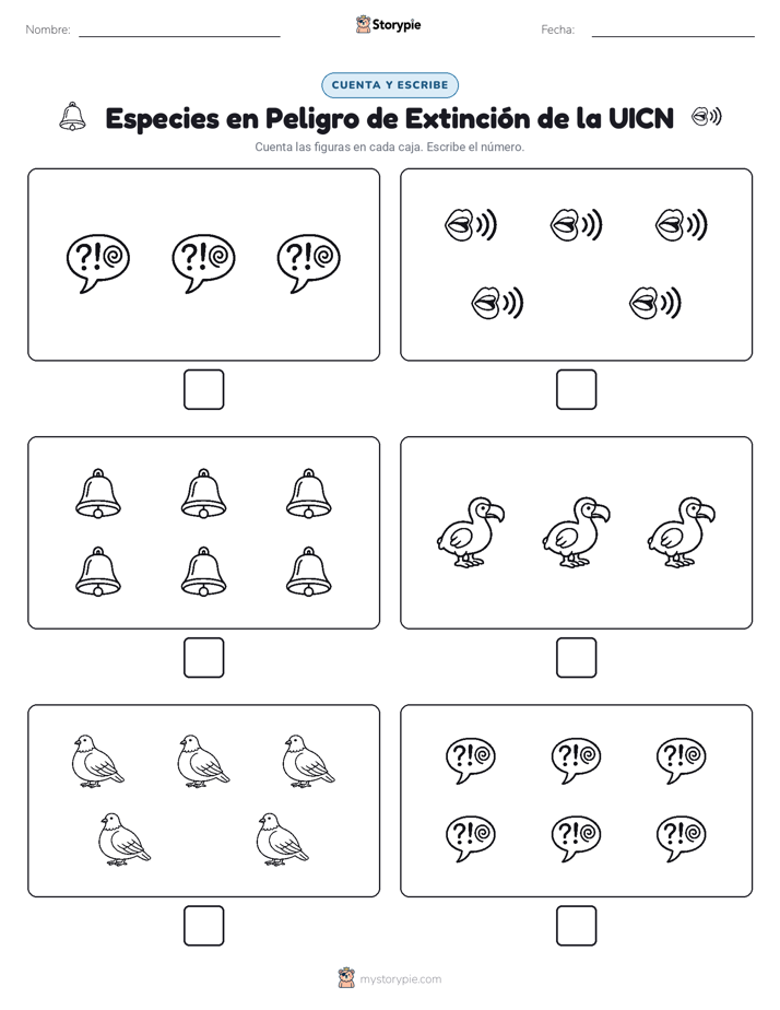 Cuenta y Escribe