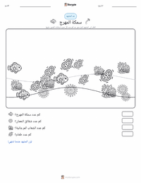 معاينة ورقة العمل القابلة للطباعة سمكة المهرج Ocellaris