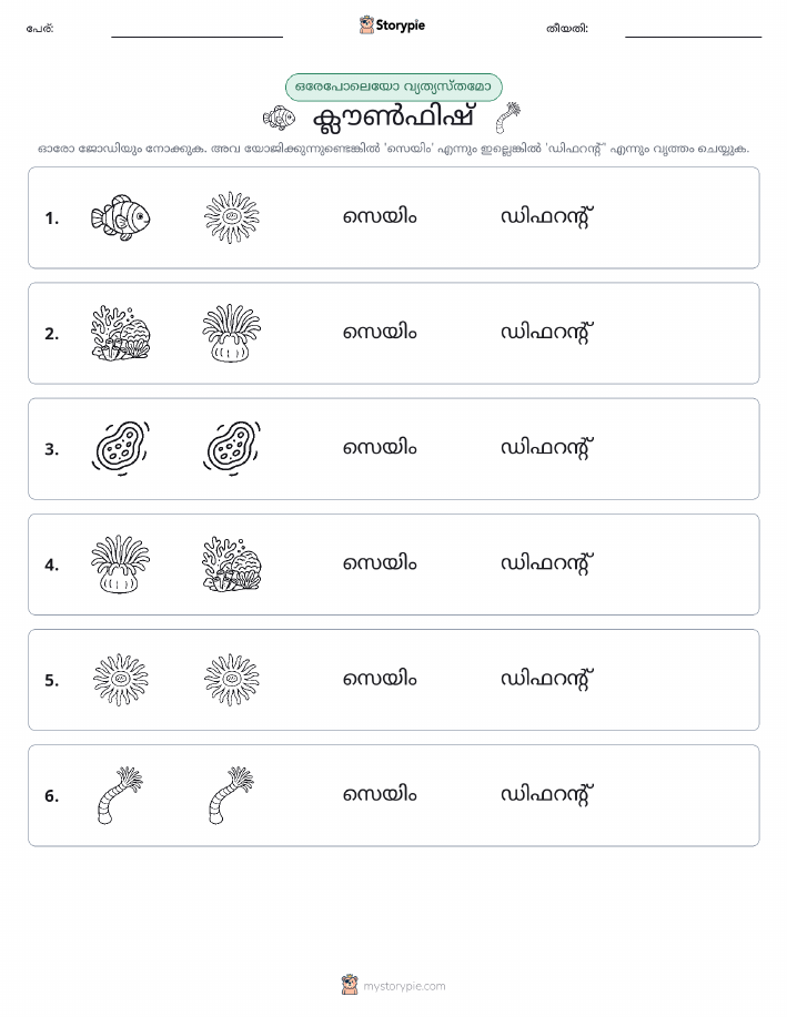 ഒന്നോ വ്യത്യാസമോ