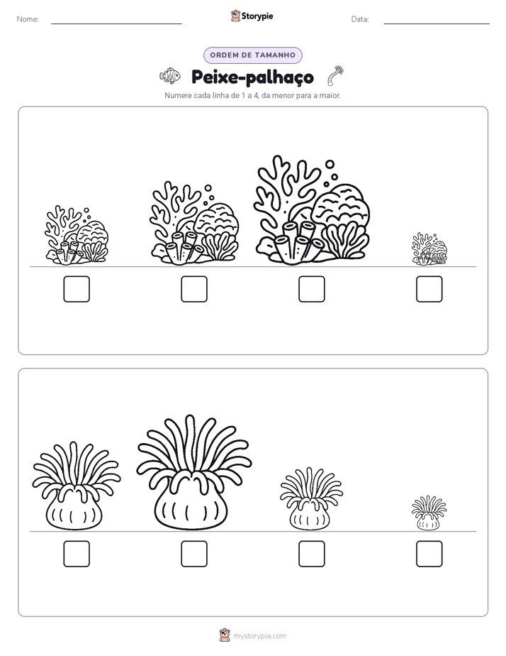 Ordem de Tamanho