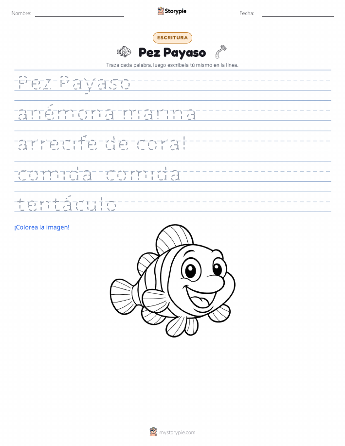 Práctica de Escritura