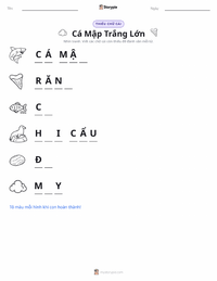 Xem trước tài liệu in sẵn Cá Mập Trắng Lớn