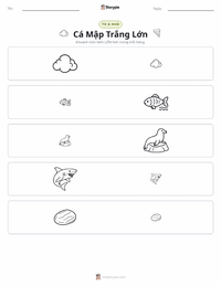 Xem trước tài liệu in sẵn Cá Mập Trắng Lớn