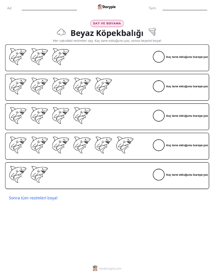 Say & Renklendir