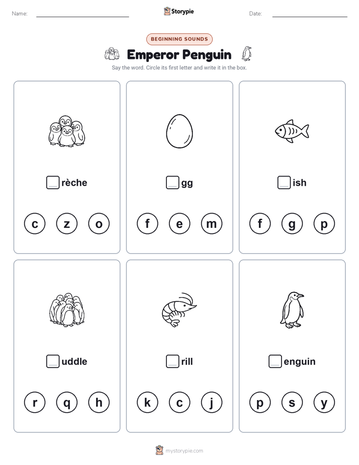 Beginning Sounds