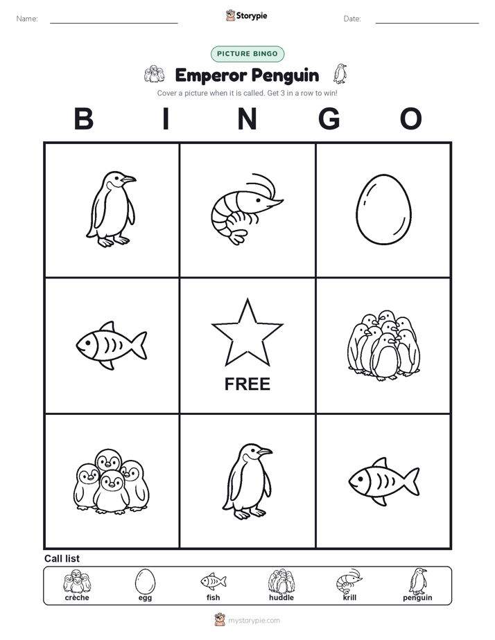 Picture Bingo