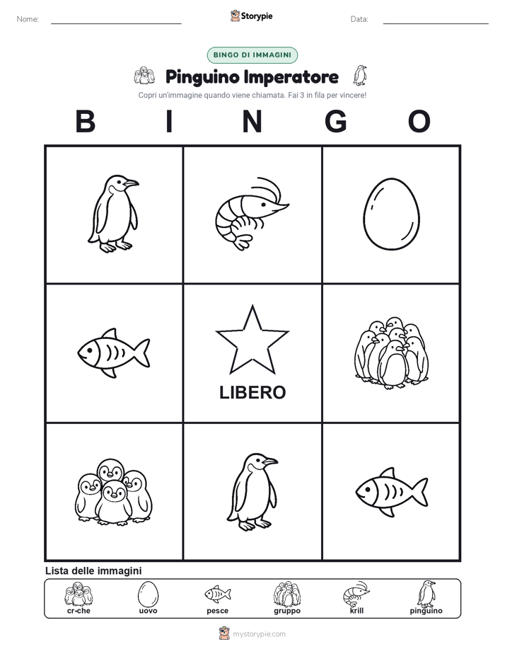 Bingo delle Immagini