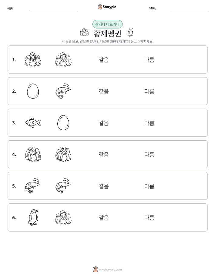 같은 것 또는 다른 것