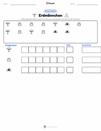 Erdmännchen druckbare Arbeitsblatt Vorschau