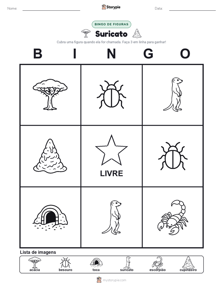 Bingo de Imagens