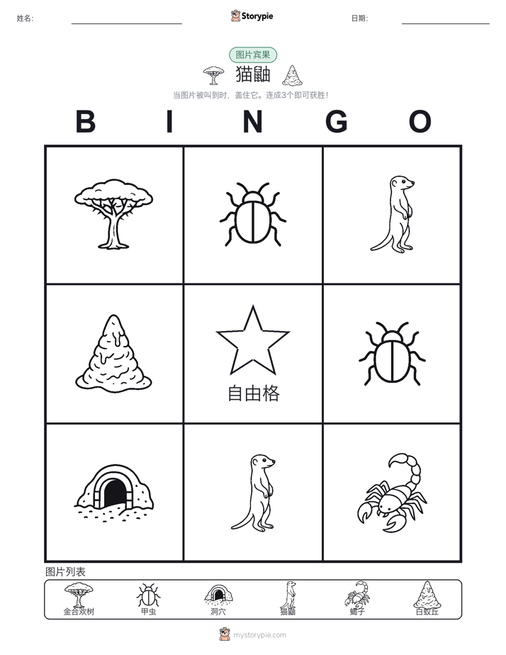 图片宾果