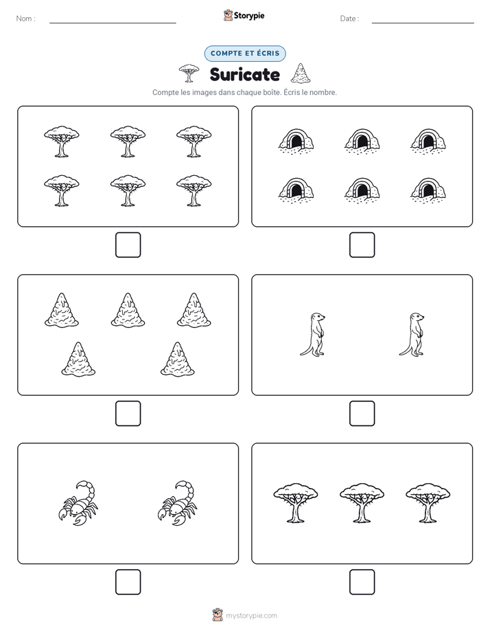 Compter & Écrire