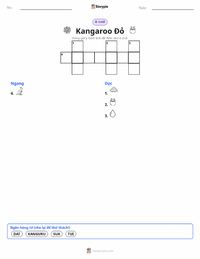 Xem trước tài liệu in sẵn Kangaroo Đỏ