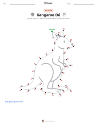Xem trước tài liệu in sẵn Kangaroo Đỏ