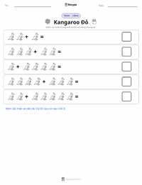 Xem trước tài liệu in sẵn Kangaroo Đỏ