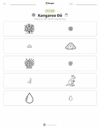 Xem trước tài liệu in sẵn Kangaroo Đỏ