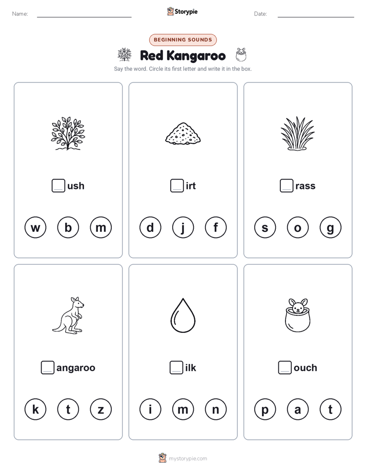 Beginning Sounds