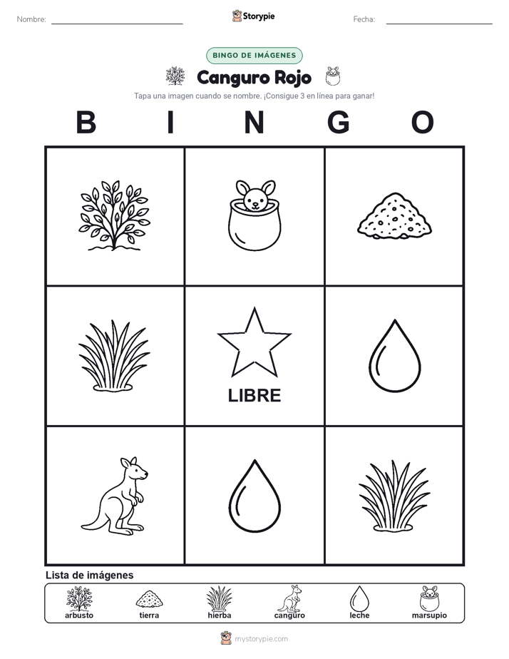 Bingo de Imágenes