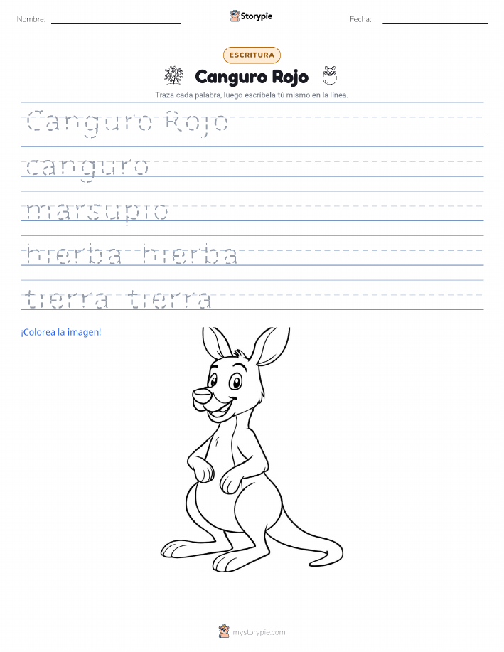 Práctica de Escritura