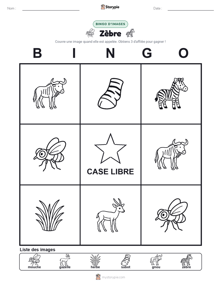 Bingo d'Images
