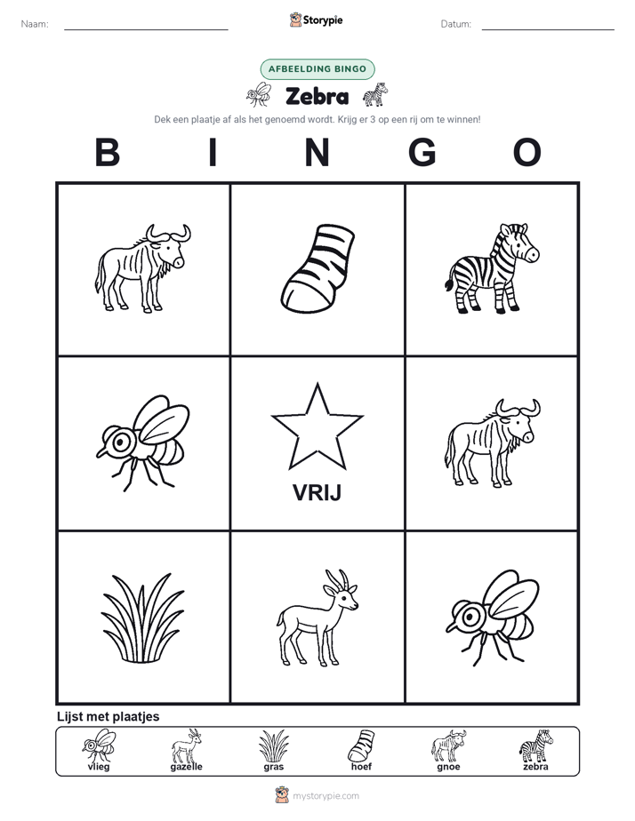 Afbeelding Bingo