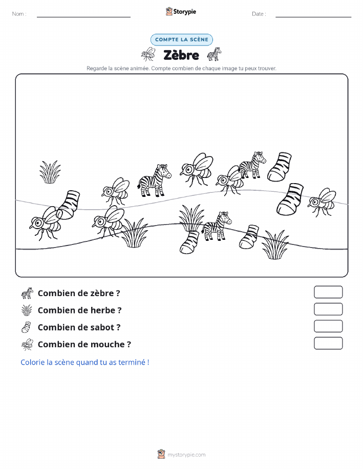 Scène de Comptage
