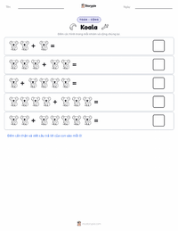 Xem trước tài liệu in sẵn Gấu Koala