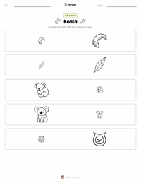 Xem trước tài liệu in sẵn Gấu Koala