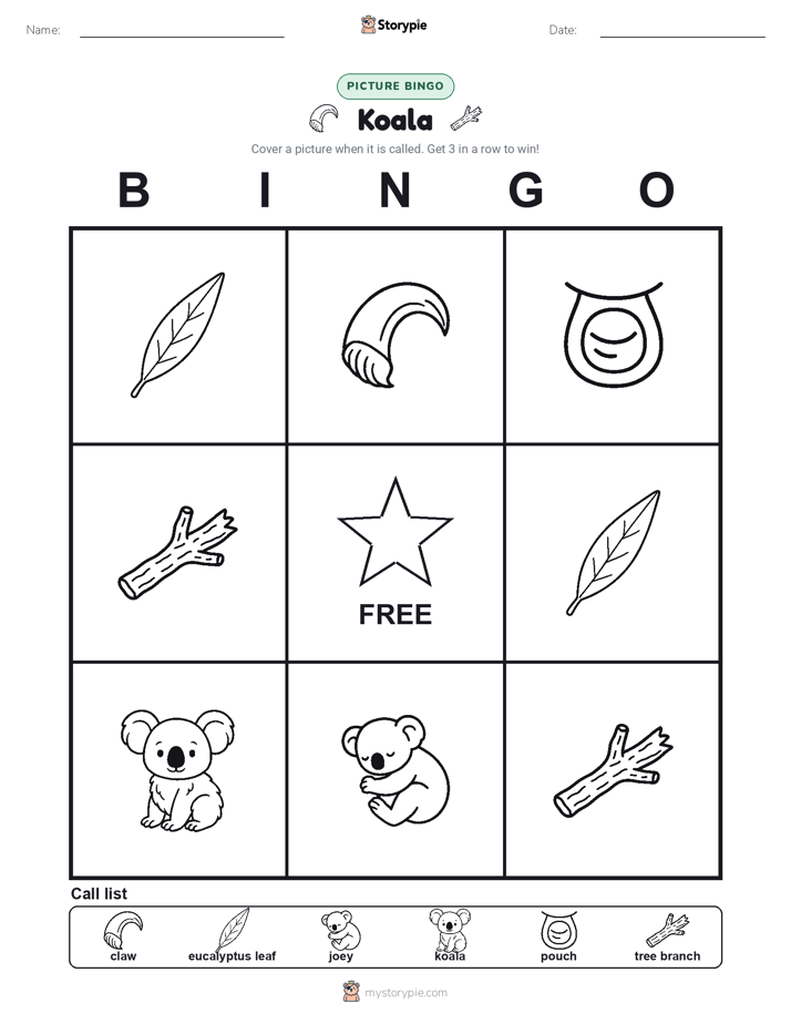Picture Bingo