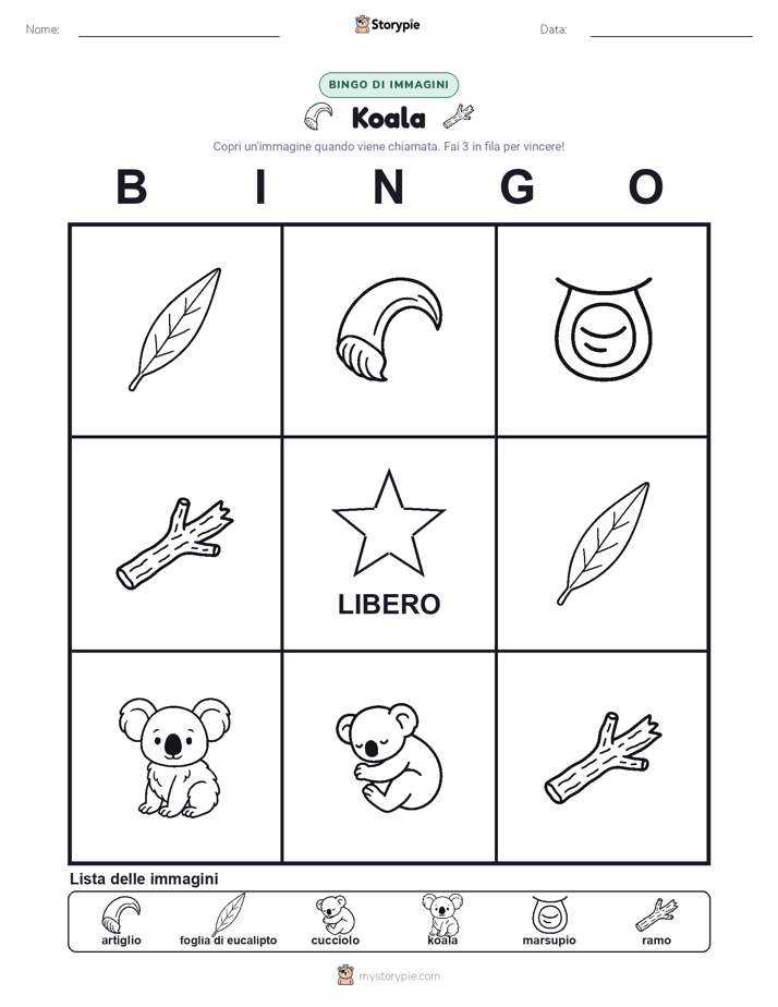 Bingo delle Immagini