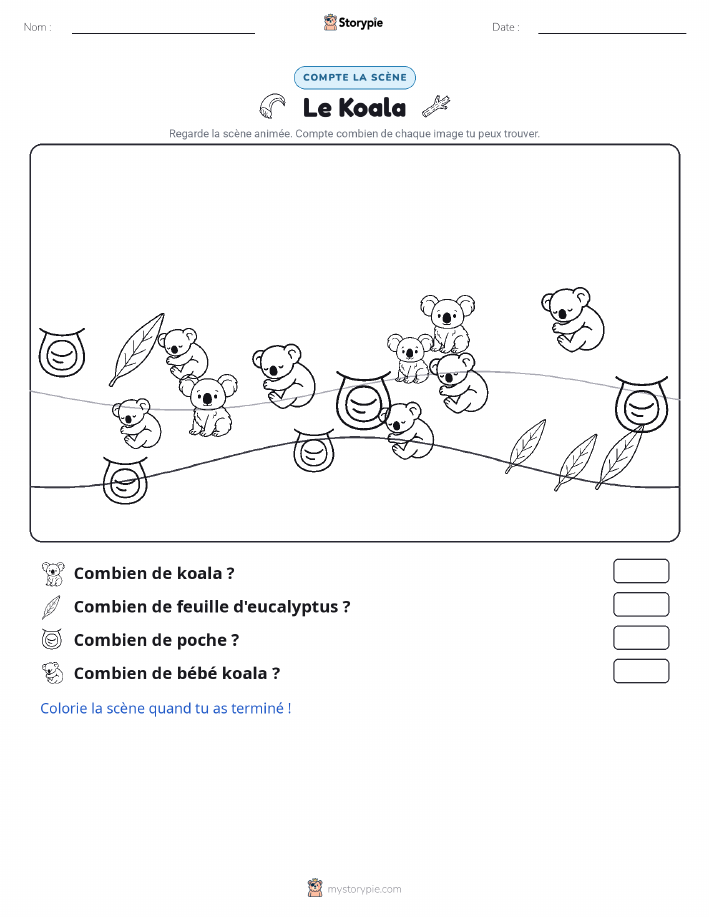 Scène de Comptage