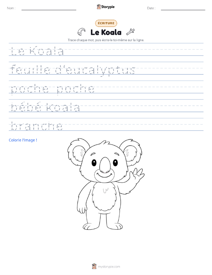 Pratique d'écriture