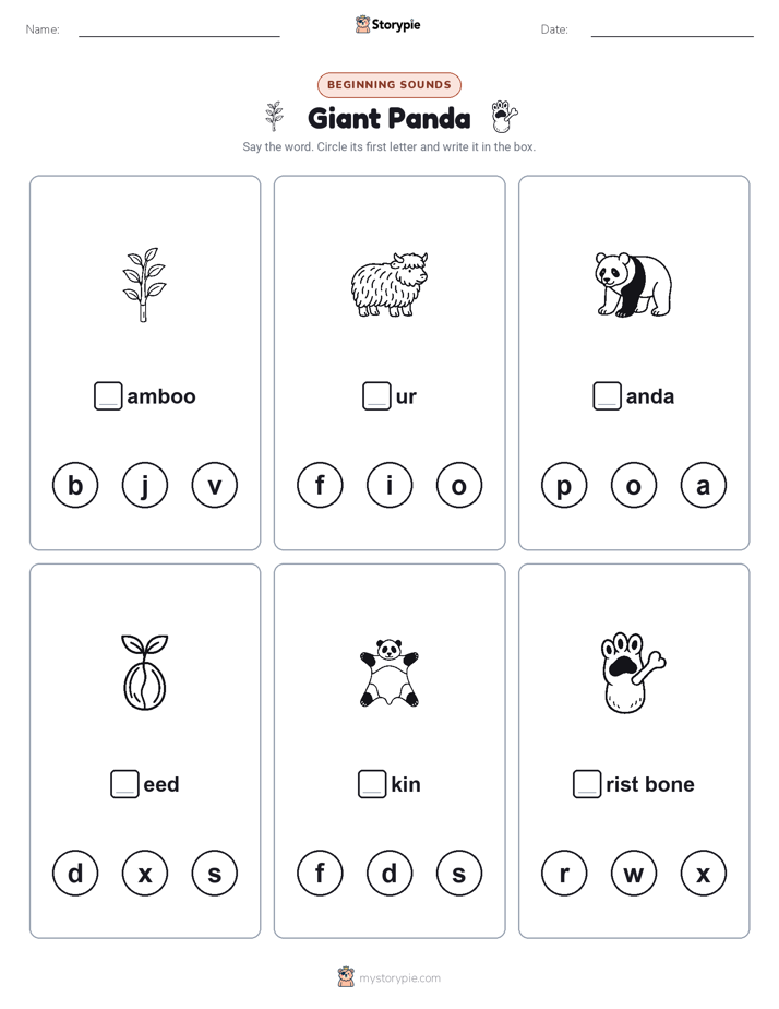 Beginning Sounds