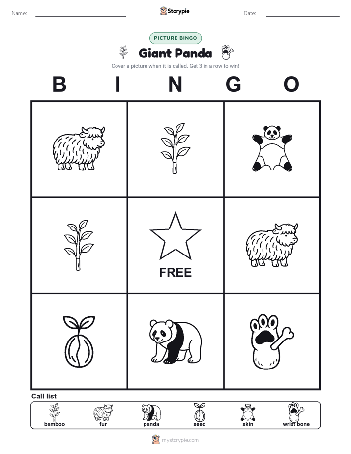 Picture Bingo