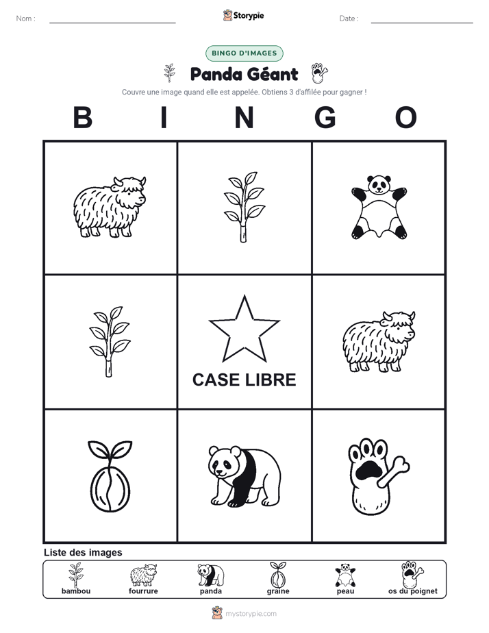 Bingo d'Images
