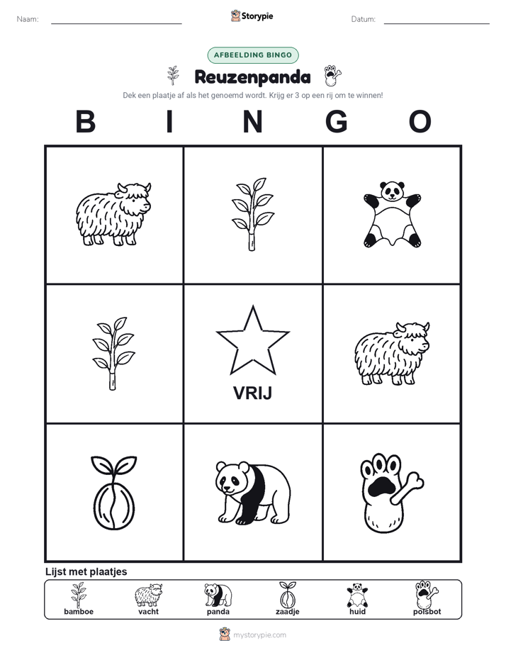 Afbeelding Bingo