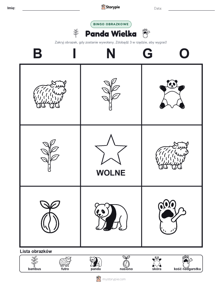 Bingo obrazkowe