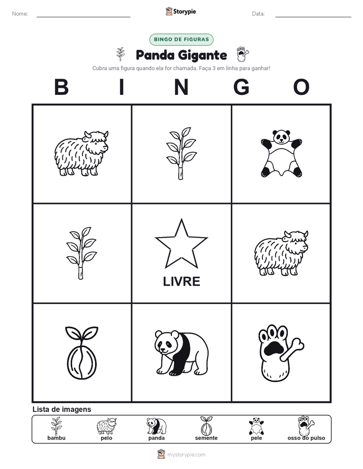Bingo de Imagens