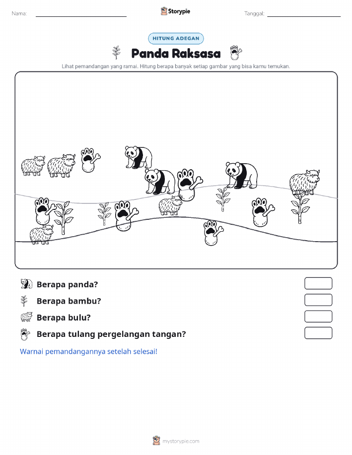 Adegan Menghitung