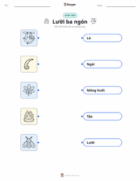 Tài liệu in sẵn Lười ba ngón cho trẻ em