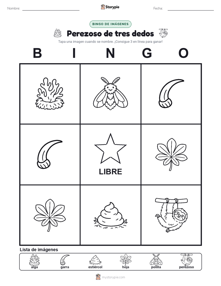 Bingo de Imágenes