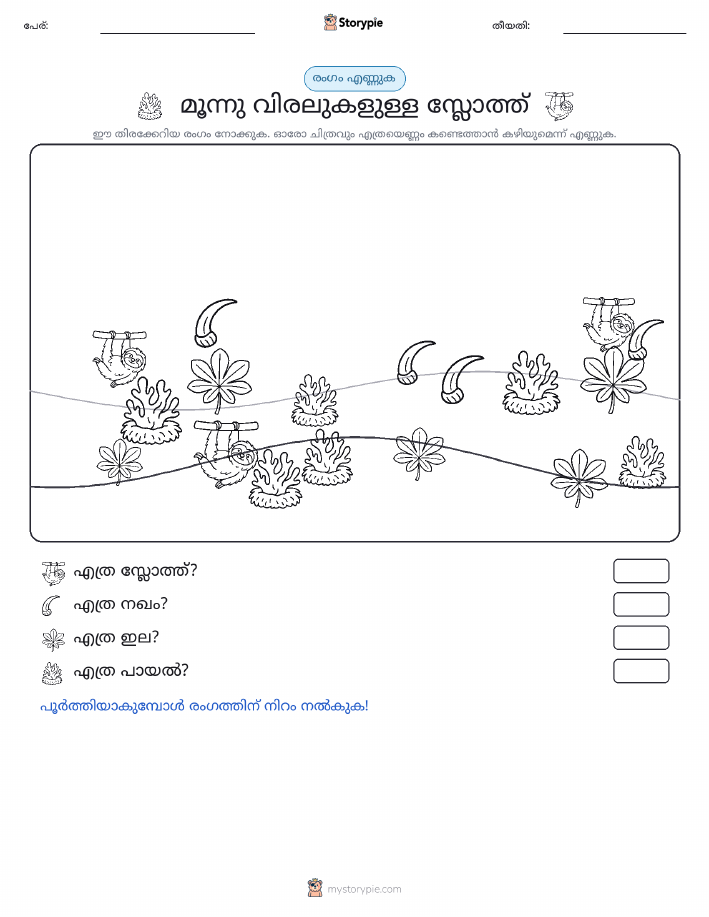 എണ്ണുന്ന ദൃശ്യങ്ങൾ