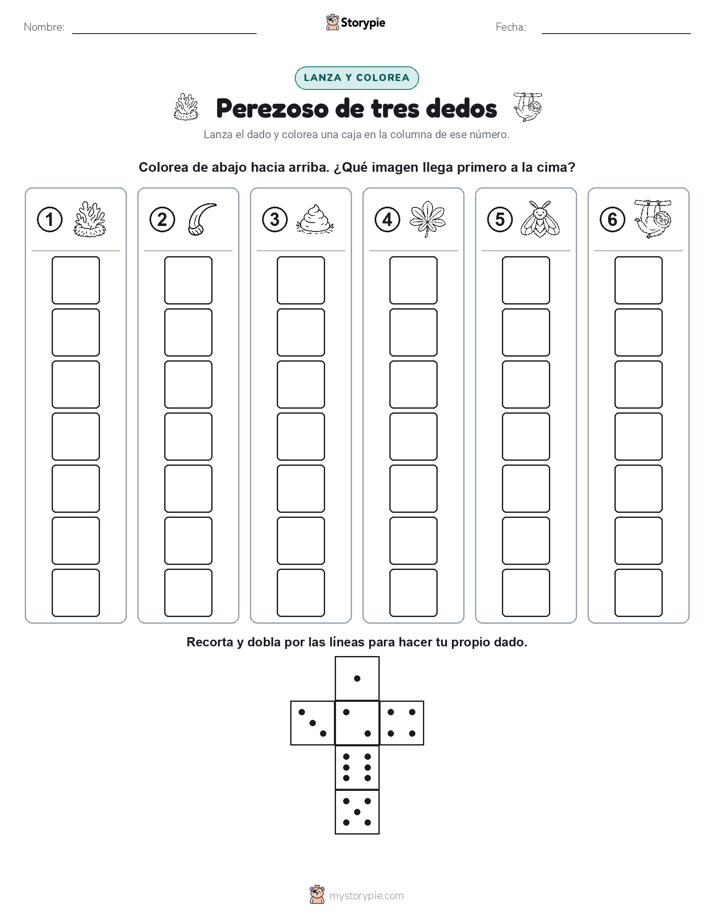 Rueda y Colorea