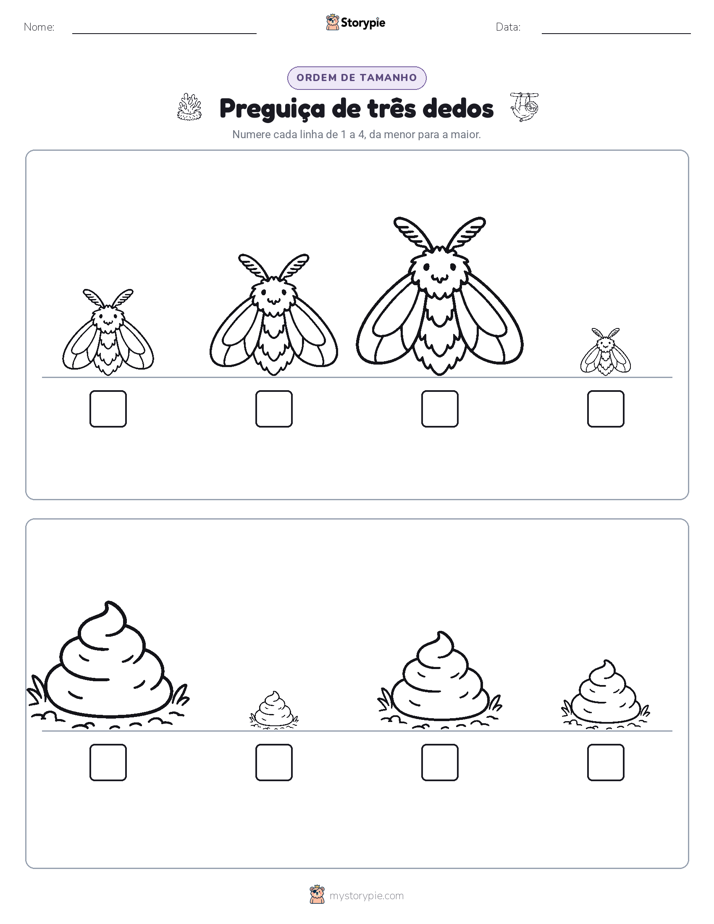 Ordem de Tamanho