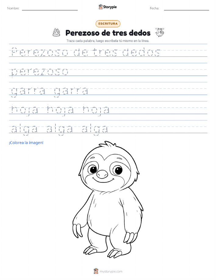 Práctica de Escritura