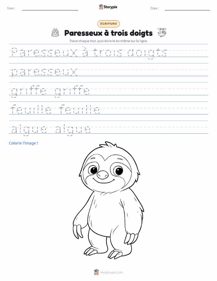 Pratique d'écriture