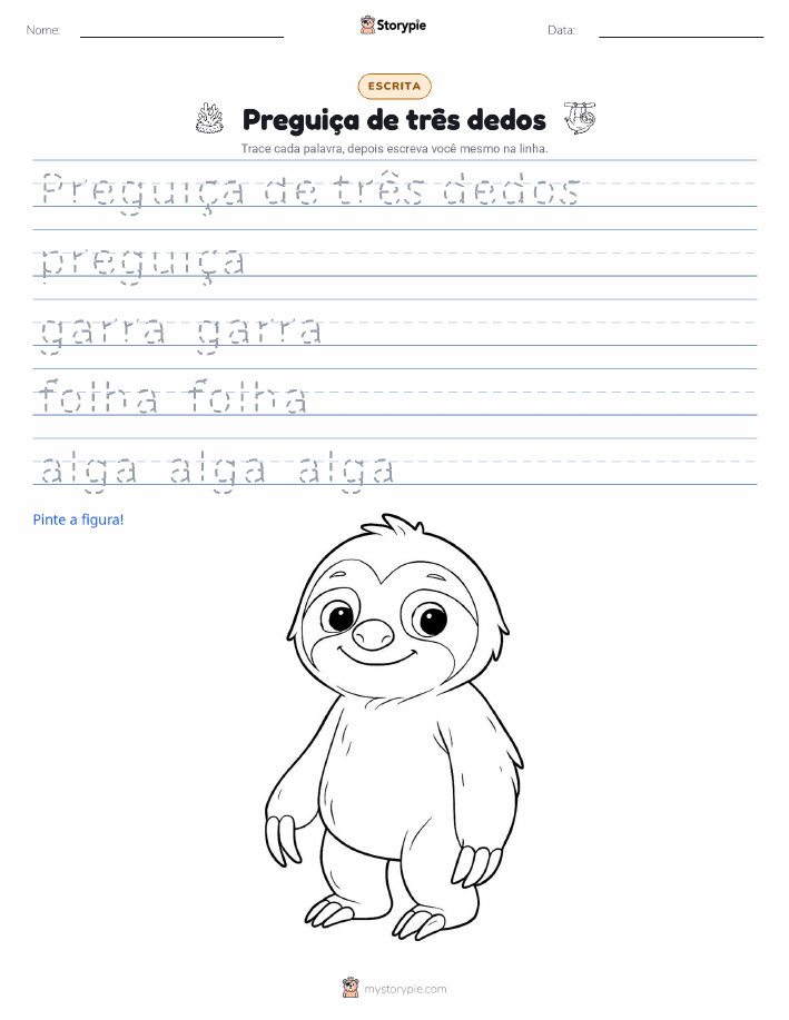 Prática de Escrita