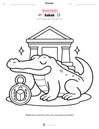 Sobek yazdırılabilir çalışma sayfası önizlemesi