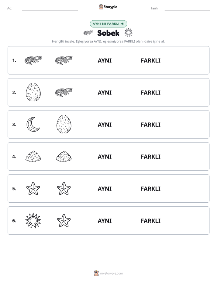 Aynı mı Farklı mı